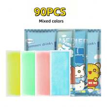 90 Pcs - Instant Cold Packs - Cold Packs Utilize Gel Cold Packs To Cool The Body And Are Suitable For Skin Of Any Age. - Color - View 10