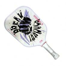 LI-NING 李宁 HYPERPOWER 10 匹克球拍 玻璃纤维 轻量级 ACPV069 ACPV063 ACPV065 ACPV067 - 白色 - 查看 3