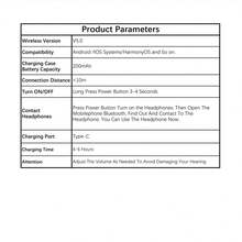 1 件磁性设计按钮控制柔软舒适硅胶灵活颈带 HiFi 立体声无线耳机，时尚无线音乐耳机，播放时间长达 50 小时 - 彩色 - 查看 9