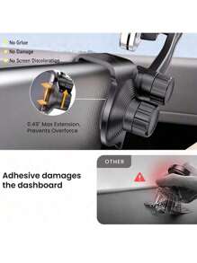 exeliq Suport telefon Tesla pentru Model 3 / Y Accesorii Suport telefon auto cu capac rabatabil Design Suport telefon Tesla pentru iPhone 16 15 14 13 12 Pro Max Toate telefoanele compatibile cu carcasa