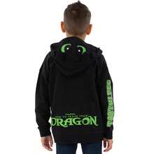 How to Train Your Dragon Boys Hoodie, Toothless Kids Hoodie, Dragon Hooded Sweatshirt - Black - View 5