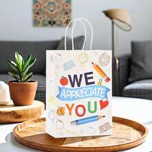 12pcs Halloween Theme Gift Bags, Exclusive Party Favor Packaging, Made Of High-Quality Materials, 6 Designs Available, Halloween Party Decoration Gift Bags