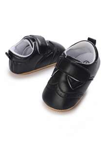Zapatos para caminar de bebé para niños de 0 a 1 año, zapatos casuales ligeros, zapatos de bebé para primavera/otoño - Negro - Ver 5