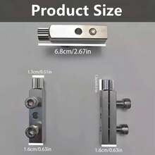 Faucet Valve Removal Tool - 1/2-3/4 Inch Adjustable Angle, Steel Pipe & Screw Disassembly, Easy-Grip Blue Handle, Plumber Essential Maintenance Kit - Multicolor - View 7