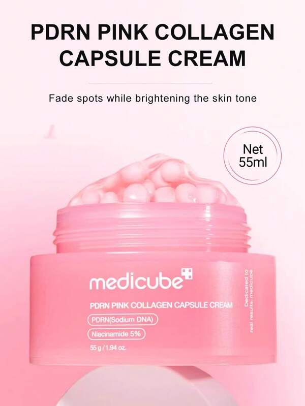 Medicube Medicube DNA PDRN Cremă Capsulă cu Colagen Roz 55g