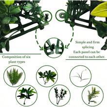 Greenery Wall Panels 40x40 Artificial Grass For Indoor Outdoor Garden Backyard Decor With UV Protection Durable Realistic Ivy Fence Privacy Screen Boxwood Leaf Hedge Easy MaintenanceRR8 - GreeneryE - View 3