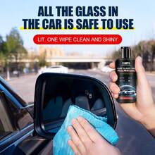 High-Strength Degreasing And Cleaning Spray, Quickly Removes Stubborn Oil Film, Effectively Removes Stains And Insect Residue, Improves Glass Transparency