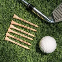 20 个个性化高尔夫球座、婚礼回礼、父亲节、生日、伴郎、伴郎礼物、高尔夫、雕刻高尔夫球座、定制 2 3/4 英寸高尔夫球座 - 彩色 - 查看 4