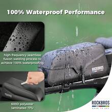 Bolsa para tubo superior de bicicleta de carretera, impermeable al 100%, magnética y ligera para bicicleta de carretera, MTB, gravel y e-bike