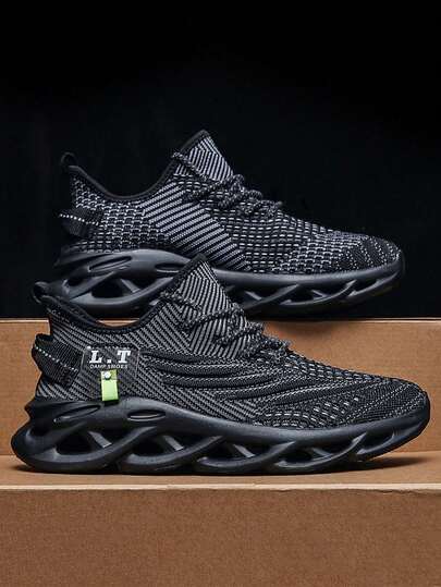 2025 New Breathable Shock-Absorbing Mesh Couple Casual Sports Running Shoes For Men And Women