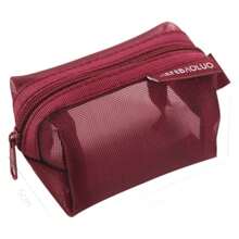 1 portofel pentru monede din plasă pătrată 3D în stil retro, portofel mini pentru chei, husă pentru căști, geantă din nailon pentru monede, geantă transparentă de depozitare, geantă de mână, geantă cosmetică, geantă pentru gadgeturi, strat exterior din plasă, poate conține diverse obiecte personale