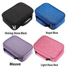 Astuccio matite, organizzatore di penne da 72 scomparti, astuccio per penne, custodia per pennarelli e pennelli, portapenne multifunzionale di grande capacità con 2 maniche rimovibili, portapenne per spalla staccabile, scatola organizzativa per la scuola, astuccio per matite, borsa per la scuola