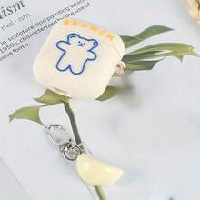 Realistic Garlic Shaped Keychain, Faux Food Pendant Decoration