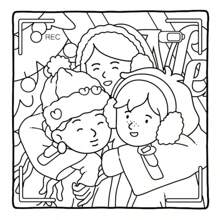Deluxe 30-Page Thick Paper Girl Bestie Theme Coloring Book For Adults & Teens - Relaxing Art Relax With Intricate Funny Daily & Travel, Playful Scenes - Perfect For Thanksgiving, Easter, Christmas, Birthdays, Relax Activity | Artistic Coloring Book, Adult Coloring Books School Supplies,Back To School