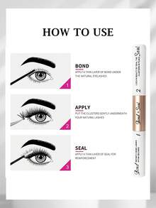 Asiteo 套装包含：5毫升睫毛胶水+5毫升定型液；以及5毫升睫毛卸除液。睫毛胶水、睫毛刷、单根睫毛专用胶水，适用于DIY睫毛嫁接，持久耐用，另附睫毛胶水卸除液。 - 彩色 - 查看 8