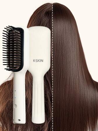 KSKIN Hair Straightener Professional Quick Heated Electric Hot Comb Hair Straightener Personal Care Multifunctional Hairstyle Brush