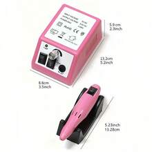 Electric Nail Care & Pedicure Kit With Low Noise Nail Grinder And Nail File