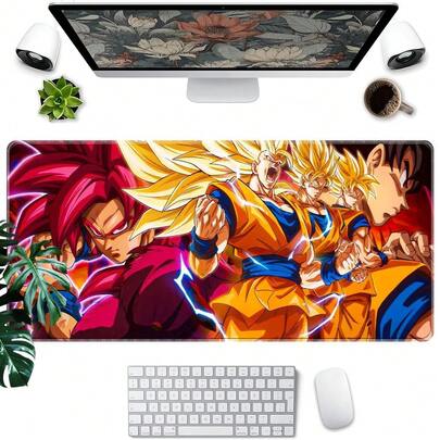 1PC Anime Mouse Pad Computer Keyboard Pad Non-Slip Desk Mat Cartoon Desk Mat Computer Carpet D- Mouse Pad, Laptop Mouse Pad, Game Expansion Pad, Exquisite Gift,For School Supplies,Back To School Gaming Mouse Pad Desk Accessories Office Supplies Office Office Desk Accessories Mousepad Mouse Pad For Desk