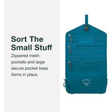 Osprey Ultralight Roll Packing Organizer Black - Black - View 4