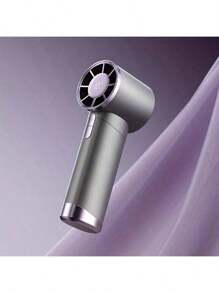 Portable Handheld Fan, 100 Speeds Adjustable Turbo Mini Fan, 1800mAh Battery Rechargeable Personal Fan With Metal Body, LCD Digital Display, Gift For Women Men Travel/Camping/Outdoors