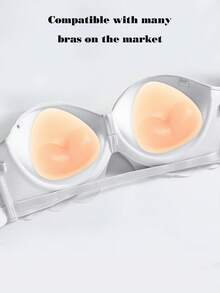 4pcs Silicone Bra Inserts Lingerie Accessories High Quality - Multicolor - View 3