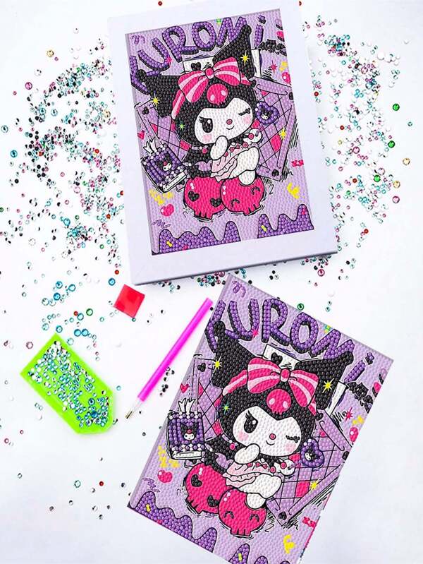 Sanrio DIY Cartoon Diamond Painting Accessories Kit, Handmade Desktop Decorative Painting