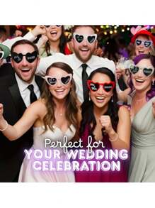Lunettes à la mode personnalisées en forme de cœur avec texte/logo personnalisé - Accessoires de fête dégradés rose et violet, idéales pour les mariages, anniversaires et cérémonies de remise de diplômes - Cadeaux créatifs pour elle, petite amie, maman, amis, jolies lunettes, cérémonies de remise de diplômes, lunettes à la mode, plastique durable, lunettes originales, organisateurs d'événements, petits cadeaux de mariage, designs intéressants, montures légères, lunettes amusantes, cadeaux pour mamans