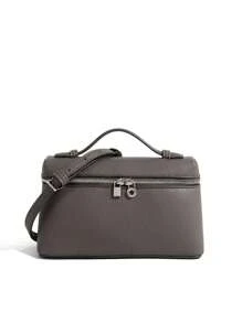 Bolsa de almuerzo de moda LP19, nueva bolsa de mano de modelo primavera/verano 2025 para mujer, bolso de hombro estilo tote y bandolera pequeño