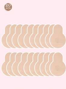 Breathable Anti-Sag Push-Up Nipple Covers, Specially Designed For Full-Bust And Plus-Size Women. Features Include Sexy Contouring, Anti-Nipple Show-Through, Embarrassment Prevention, And Breast Lifting Support, Ideal For Strapless Women's Apparel.