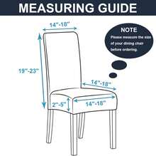 Waterproof Chair Covers Set Of 6, Spandex Dining Chair Slipcovers, Protectors For Kitchen And Dining Room Chairs - Beige - View 2