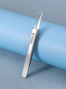 1/2/3 Stück/1 Set ultrafeine Nr. 5 Pinzetten, Reinigungswerkzeug, Mitesser/Pickel Entfernungspinzetten, fein spitz zulaufende Präzisions-Mitesserextraktoren, Edelstahl Pinzetten mit feiner spitzer Spitze für Akne, Pickel, Mitesser, professionelles Werkzeug zur Gesichtsreinigung