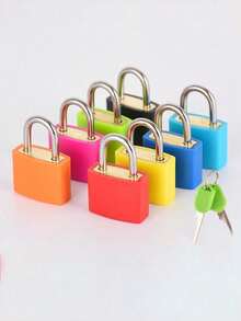 30pcs Mini Colorful Locks With Keys For Suitcase And Luggage, Metal Keyed Padlocks For School Gym Classroom Matching Game Travel Backpack Suitcase Drawer Zipper Password Lock Hanging Lock Outdoor Waterproof Padlock For School Gym Locke Vacation Travel Accessories Summer Travel Essentials