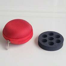 Estuche portátil para aceites esenciales con 7 botellas, bolsa para perfumes, caja para aceites esenciales, organizador de viaje, soporte de transporte, bolsa de almacenamiento, artículos esenciales para vacaciones, verano, vuelta al colegio, bolsa para la escuela, bolsa de viaje para mujeres, bolsa de maquillaje para viajes - Multicolor - Ver 8