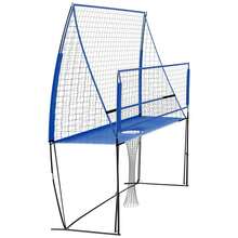 Versatile Volleyball Training Net With Adjustable Height, Durable Nylon & Iron Construction, Easy Setup, Ideal For Indoor/Outdoor Use, Includes Carrying Bag & Accessories - Blue - View 8