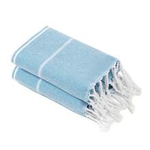 1 Stück Türkisches Handtuch, gestreiftes Mikrofaser Strandtuch für Camping Schwimmen Reisen, schnelltrocknend, multifunktionales Quasten-Geschirrtuch, nicht klebrig am Sand, leichtes Strandtuch für Beauty Salon, Zuhause, Badezimmer, Dusche, Handtücher für Beauty Salon, Hotel, Sport, Zuhause Essentials, Handtuch, Hautpflege Badetuch