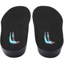 Plantillas para aumentar la altura, elevadores de calzado para hombres con cojín elevado y soporte de arco para brindar comodidad y hacer que te veas talla grande alto - 1" UP (Talla 5.5-9.5 para mujeres de EE. UU.) - Ver 5
