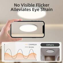 Motion Sensor Ceiling Light, Large LED Ceiling Light For Balcony, Staircase, Auto Illumination Ceiling Light, Radar Sensor Light, Room Decor Ceiling Lamp, Motion Sensor Ceiling Light Strip, Suitable For Home/Corridor/Staircase/Bathroom/Kitchen/Toilet/Warehouse/Attic/Entryway/Room/Street/Balcony/Foyer/Doorway - Sensor Ceiling Light - View 9