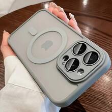 Magical Luxury Matte Translucent Shockproof Case For IPhone 16 15 14 13 12 11 Pro Max, Compatible With 16e And Wireless Charging Cover