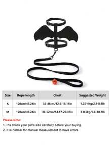 Pet Supplies, Pet Black Bat Wings, Chic And Cool Bat Transformation Costume Suitable For Small Dogs And Cats