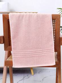 1pc Bath/Hand Towel, Simple & Elegant Luxury, Everyday Bathroom Face Towel, Super Soft, Absorbent, Skin-Friendly, Suitable For Bathroom, Gym, Hotel, Beach Vacation, Daily Essential, Perfect Gift For Home & Travel