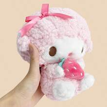 Miniso 1个三丽鸥钢琴草莓毛绒挂件，蓬松设计，草莓元素，附带钢琴键挂钩，适合作为朋友的生日或节日礼物 - 彩色 - 查看 7
