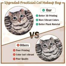 Kosmetyczka podróżna z płaską, ściąganą taśmą, o dużej pojemności, uroczy organizer podróżny i zapięcie na taśmę do makijażu i akcesoriów, nadaje się do przechowywania biżuterii, akcesoriów do włosów, bielizny, podpasek i kosmetyków. Przechowywanie słodyczy na Halloween, prezenty świąteczne, opakowania na słodycze świąteczne, dekoracje świąteczne, prezenty noworoczne, dekoracje noworoczne, walentynki, prezenty urodzinowe.