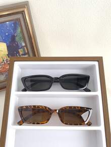 2 件装猫眼女士时尚眼镜，休闲百搭 - 彩色 - 查看 6