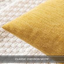 Pa Of 2 Mustard Yellow Decorative Pillow Covers 20X20 H Soft Chenille Couch Spring Throw Pillows Farmhouse Cushion Covers For - Multicolor - View 3