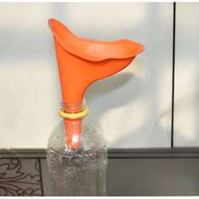 1PC Lightweight Portable Emergency Urinal For Women - Purple Stand-Up Pee Device For Outdoor Travel & Camping, Hygienic & Easy-To-Use Design, Portable Toilet For Camping - trái cam - Xem 11