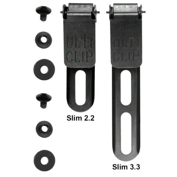 1pc Ulticlip Multifunctional Tactical Kydex Sheath Belt Clip, Stainless Steel K-Clip