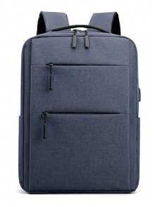 Large Travel Backpack Computer Bag With Ample Storage Space, Perfect For Commuting, School, Work And Travel Youth Backpack Large Capacity Lightweight Travel Backpack School Bag With Separate Shoe Compartment - Multicolor - View 9