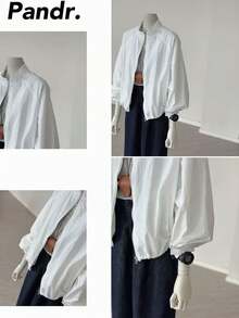 Women Coats - 石板灰 - 查看 4