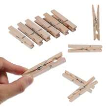 40pcs Wooden Clothespins About 7.2cm/2.8inch Long