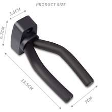 5PCS Guitar Wall Mount Holder Metal Hook Hangers For Electric/Classical/Acoustic Guitars Bass Universal Fit For Ukuleles, Mandolins String Instruments Sturdy Guitar Accessories For Home Studios, Music Rooms, Stage Backdrops Retail Displays Ideal For Musicians, Music Artists, Guitar Collectors Beginners Perfect Guitar Gift For Players Compatible With Guitar Cases, Strings Capos - Multicolor - View 9